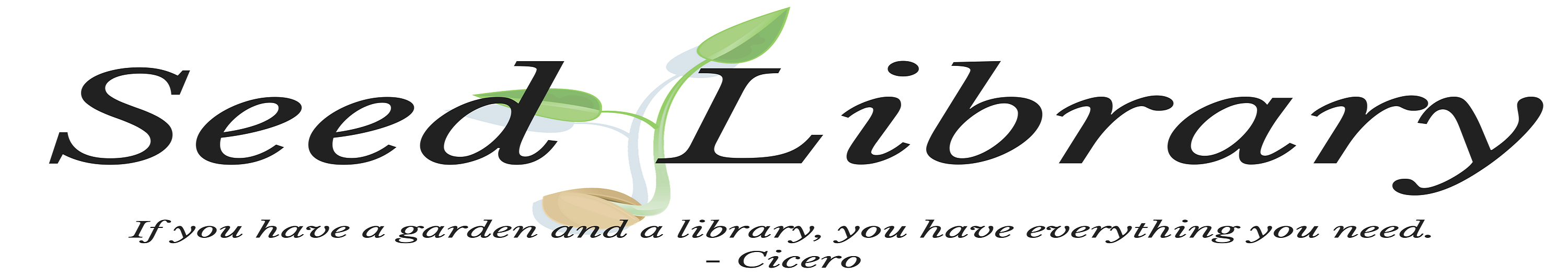 seed Library banner