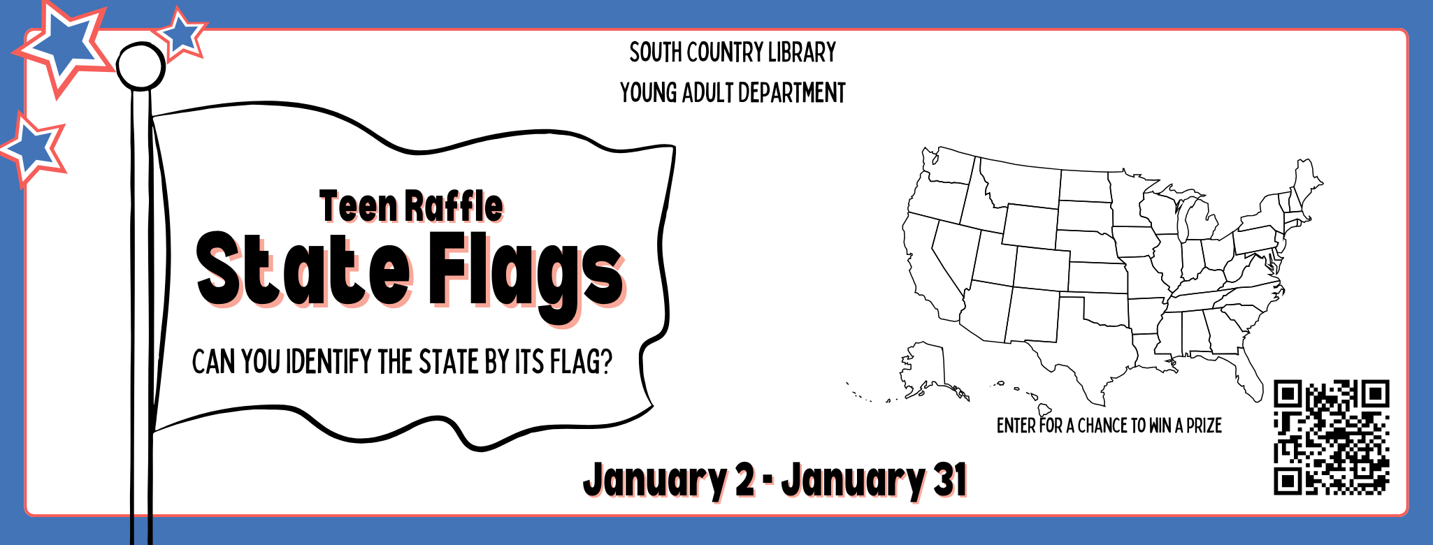 Teen Raffle: State Flags