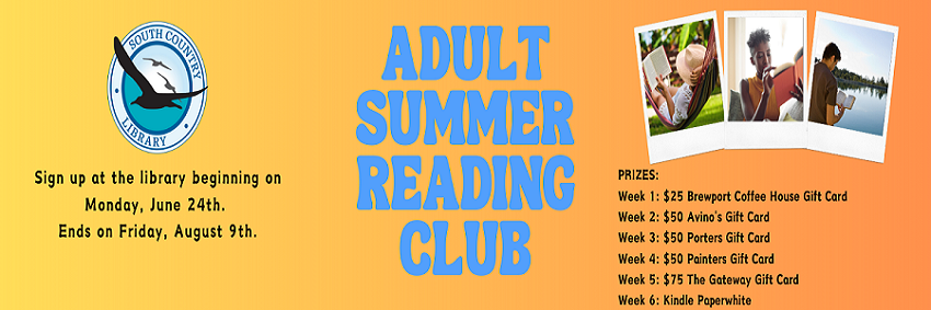 2024 Adult Summer Reading Club